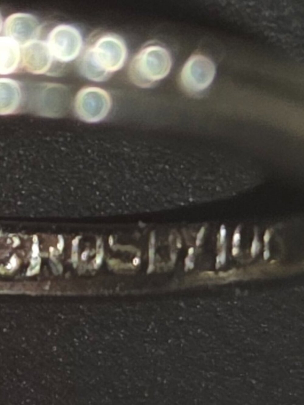 Vintage Crosby 10K White Gold Cultured Pearl Ring - Size 5 - Picture 11 of 11